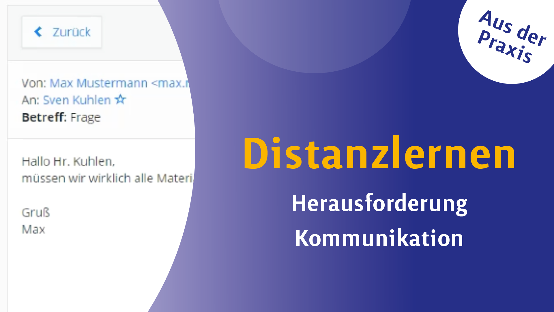 Phase 2 - Herausforderung Kommunikation