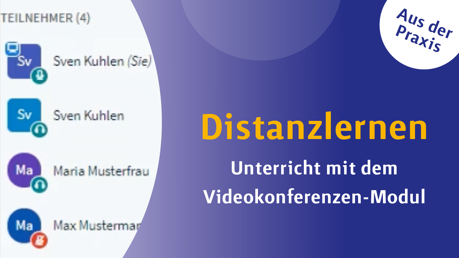 Phase 2 - Unterricht mit dem Videokonferenzen-Modul