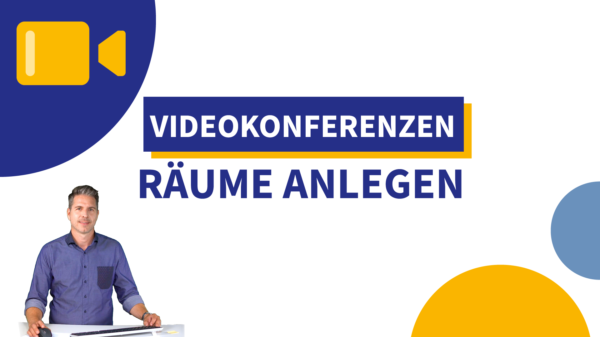 Räume anlegen im Videokonferenzen-Modul