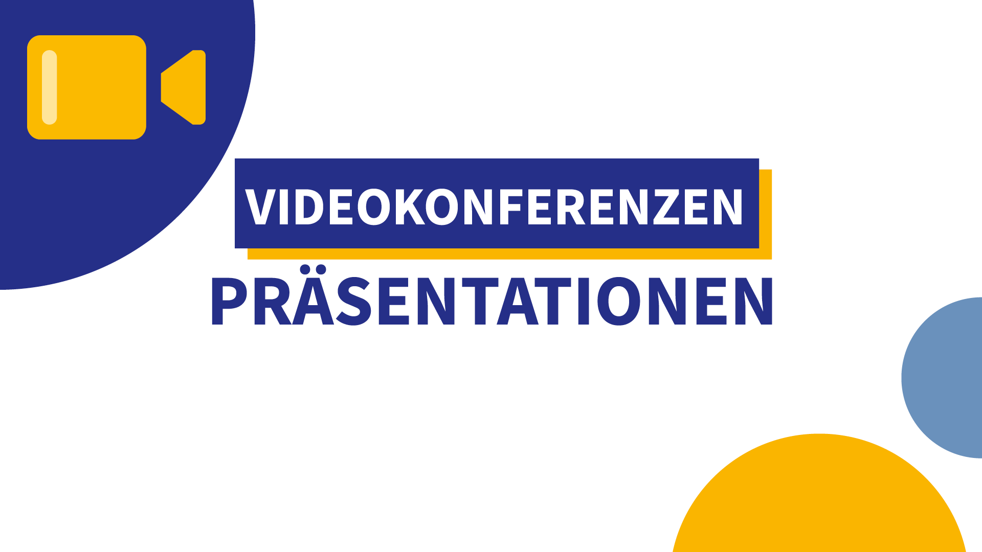 Präsentationen in Videokonferenzen