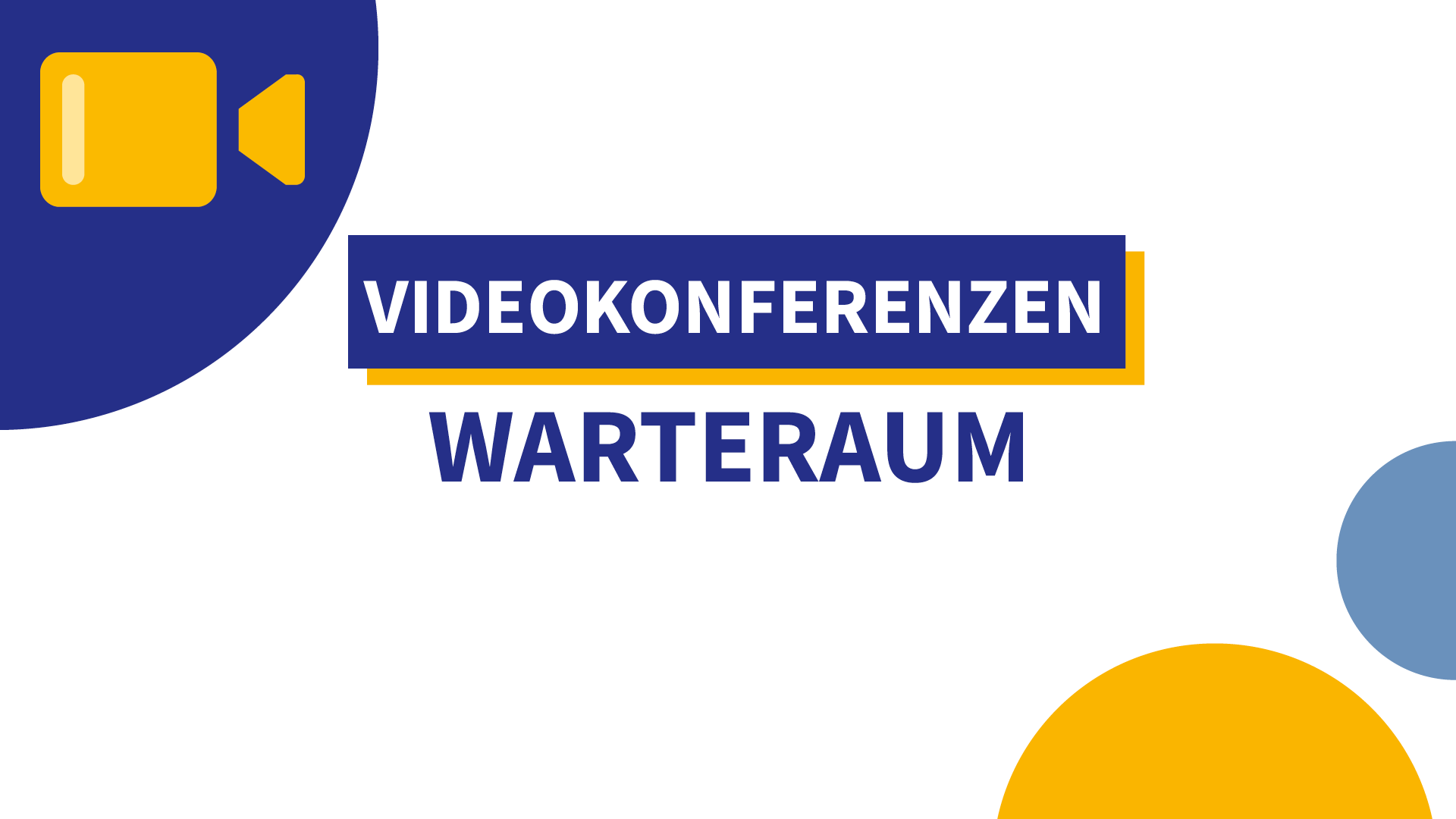 Warteraum im Modul Videokonferenzen